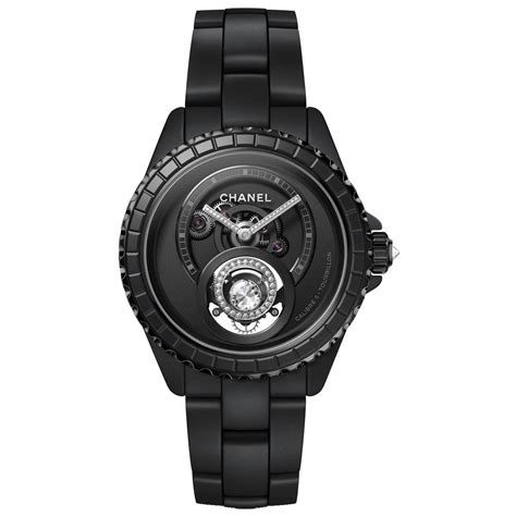 chanel watch j12 diamond|chanel j12 diamond tourbillon price.